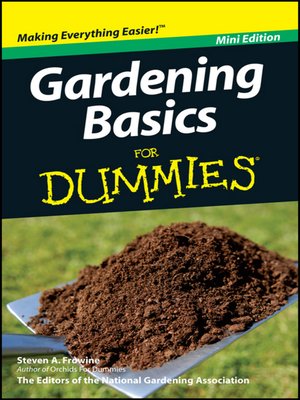 cover image of Gardening Basics For Dummies